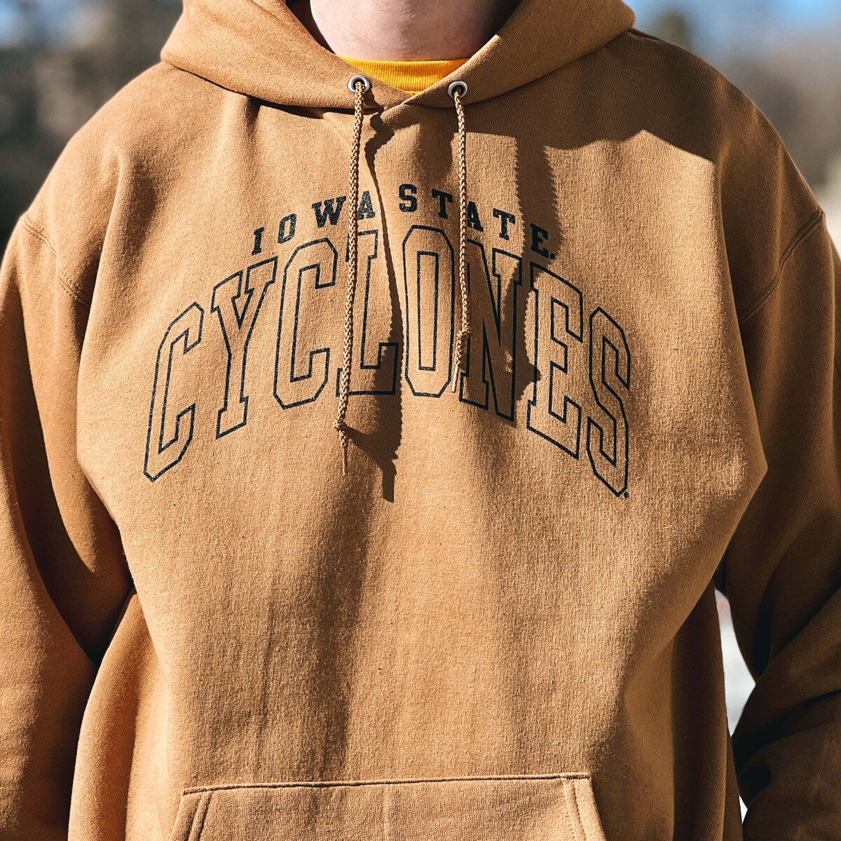Champion® Iowa State Cyclones Brown Hoodie